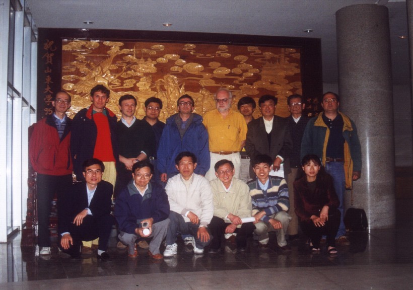 The Chinese-Italian group at JiNan